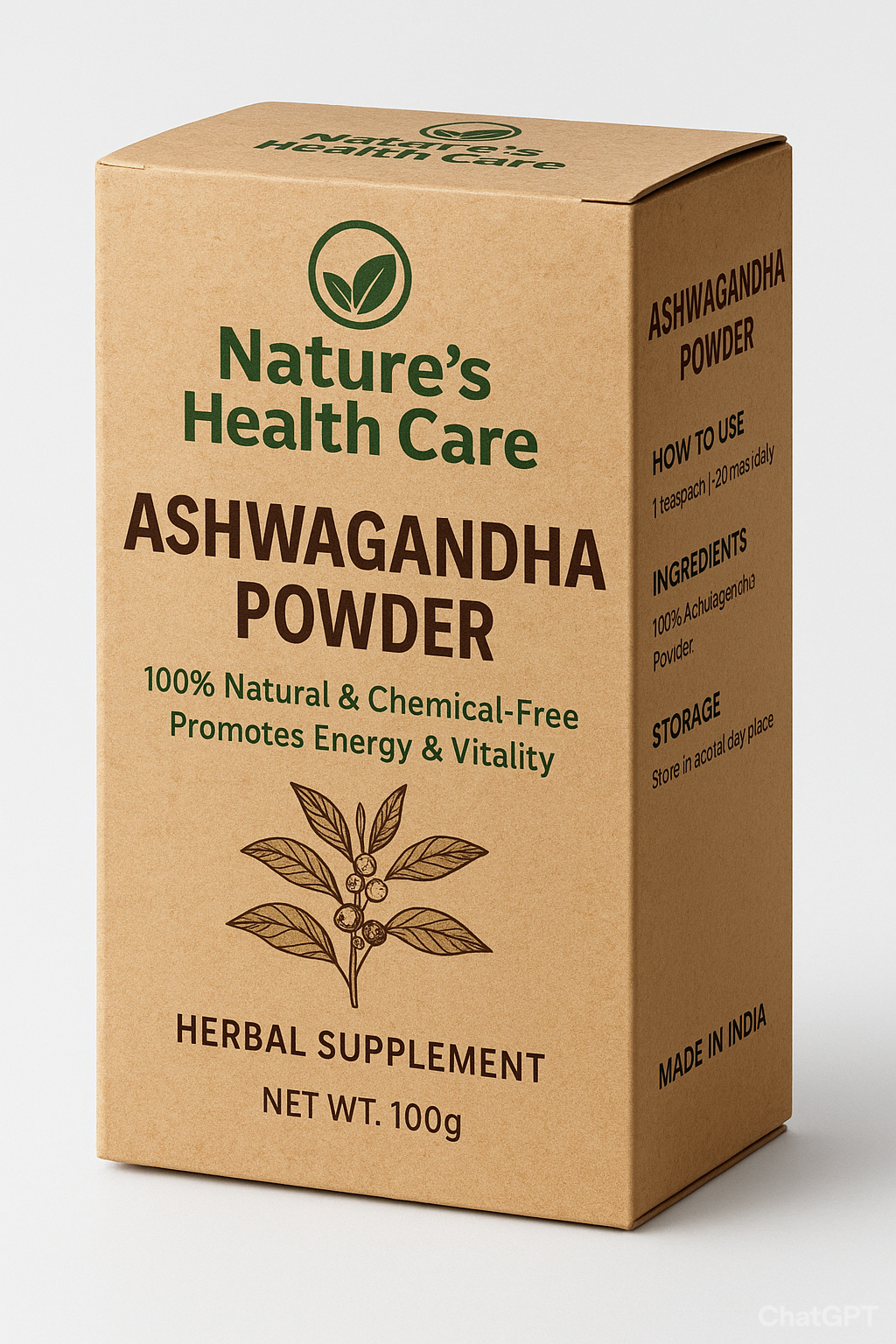 Nature’s Health Care – Ashwagandha Powder